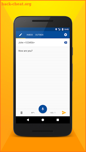 Write SMS by voice PRO screenshot