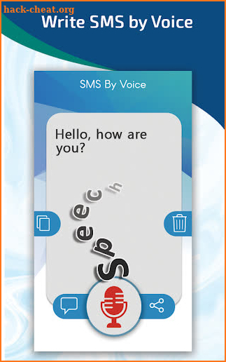 Write SMS by voice, Speak to Type all in Languages screenshot