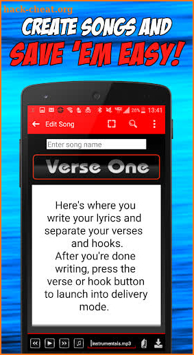 Write Songs Songwriting Lyrics screenshot