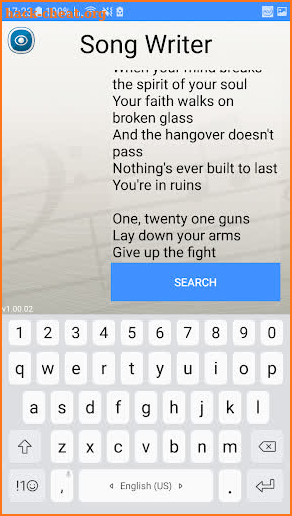 Write Your Own Song - Rhymes Finder screenshot