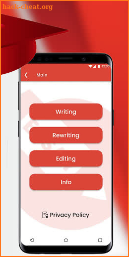 Writen - Essay App screenshot
