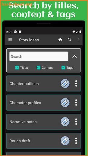 WriteNow Pro: Smart notebooks screenshot