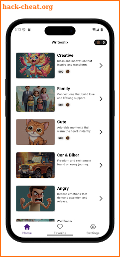 Writeonix: Inspire Your Words screenshot