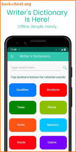 Writer's Dictionary - Offline. Simple. Handy. screenshot