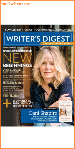 Writer's Digest Magazine screenshot
