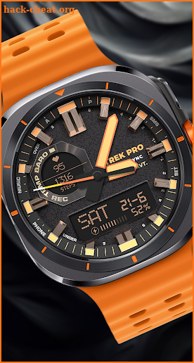 WS Trek Pro - Hybrid WatchFace screenshot