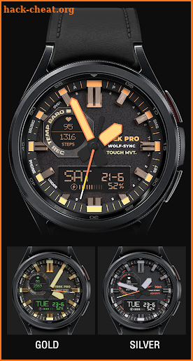 WS Trek Pro - Hybrid WatchFace screenshot