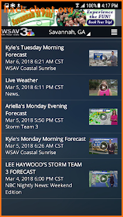 WSAV Weather screenshot
