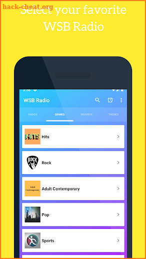 WSB Radio App 95.5 FM Station Georgia screenshot