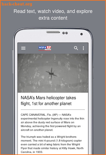 WSFA 12 News screenshot