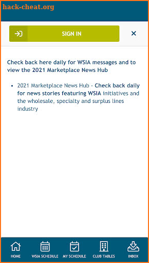 WSIA screenshot