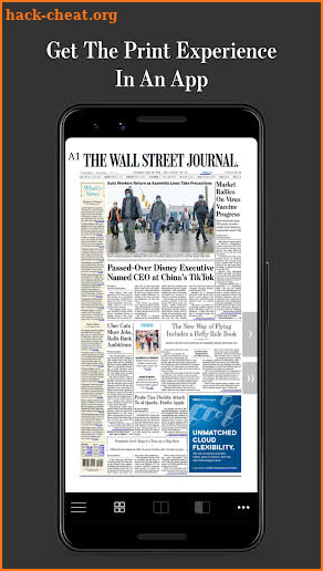 WSJ Print Edition screenshot