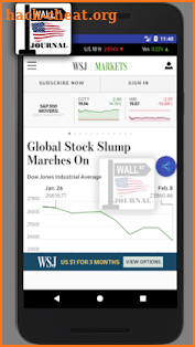 WSJ - The Wall Street Journal - Daily News -  News screenshot