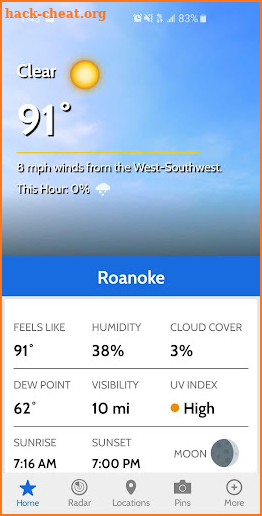 WSLS 10 Roanoke Weather screenshot