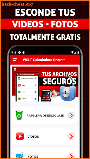 WSLT Calculadora Secreta screenshot