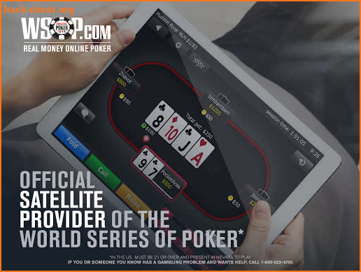 WSOP Real Money Poker - Nevada screenshot