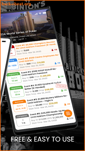 WSOP+ : WSOP Official App screenshot