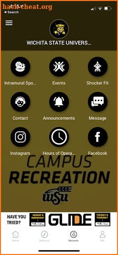 WSU Campus Rec screenshot