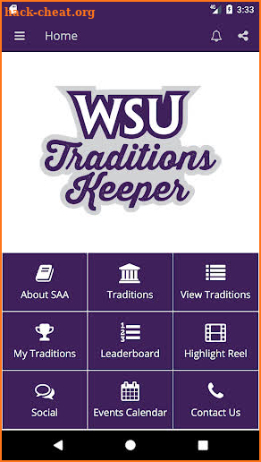WSU Traditions Keeper screenshot