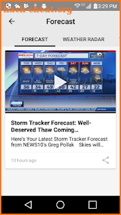 WTEN Storm Tracker - NEWS10 screenshot