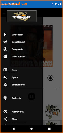 WTGR Radio screenshot