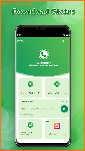 wTools - Toolkit for WhatsApp screenshot
