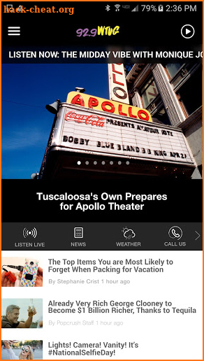 WTUG 92.9 FM - Tuscaloosa R&B Radio screenshot