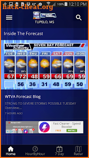 WTVA Weather screenshot