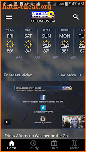 WTVM Storm Team 9 Weather screenshot