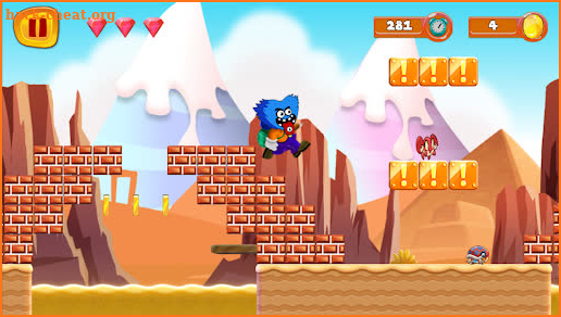 Wuggy Adventure Bros Game screenshot