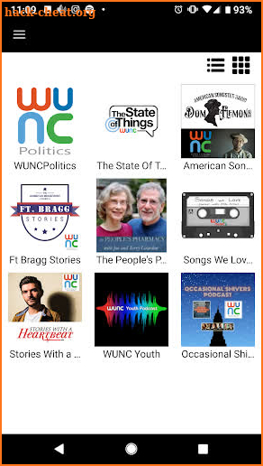 WUNC screenshot