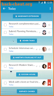 Wunderlist: To-Do List & Tasks screenshot