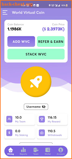 WVC Mine screenshot