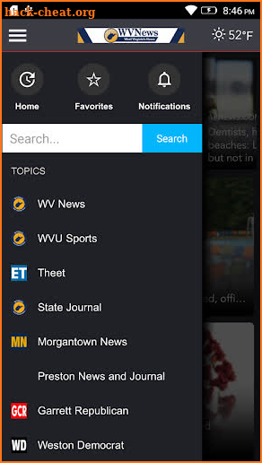 WVNews screenshot