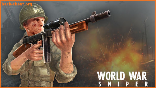 WW2 3D Sniper Deathmatch: world war shooter games screenshot
