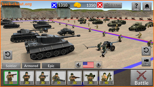 WW2 Battle Simulator screenshot