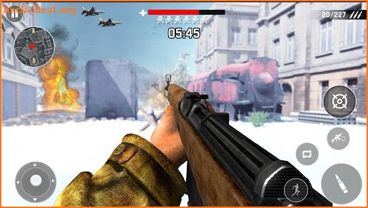 WW2 Gun War Hero Shooting Game screenshot