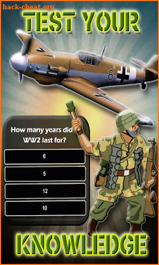 WW2 History Knowledge Quiz screenshot