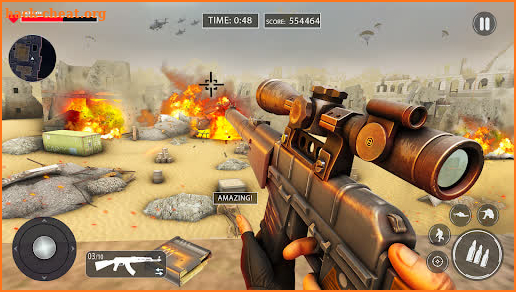 WW2 Sniper Gun Simulator Games screenshot