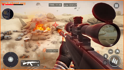 WW2 Sniper Gun Simulator Games screenshot