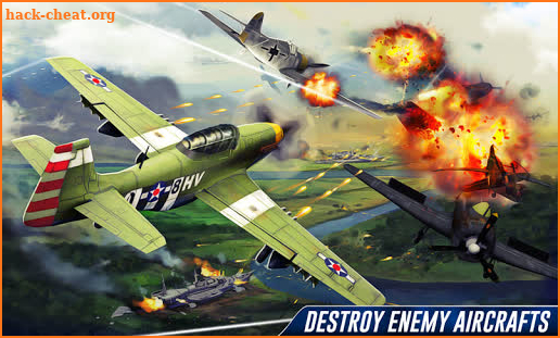 WW2 War Plane Dog Fight Air Combat: World War Game screenshot