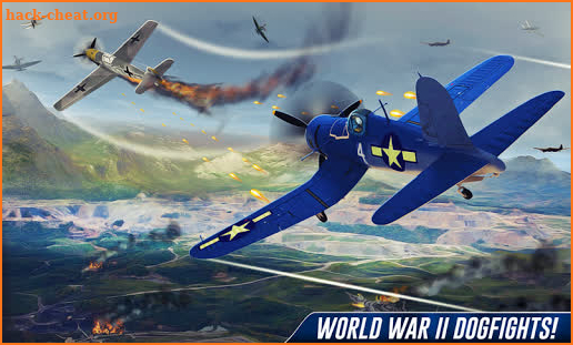 WW2 War Plane Dog Fight Air Combat: World War Game screenshot