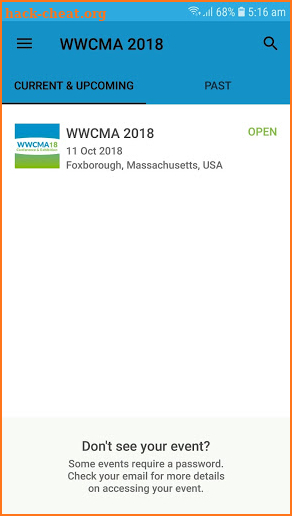 WWCMA Annual Conference screenshot