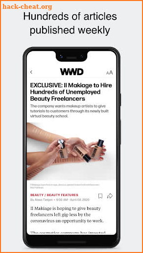 WWD: Women's Wear Daily screenshot
