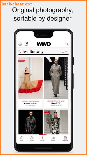 WWD: Women's Wear Daily screenshot