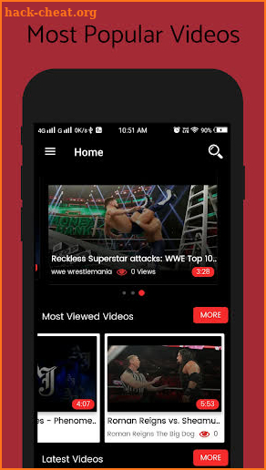 WWE-F wrestling Video screenshot