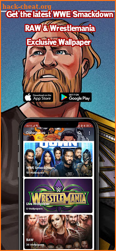WWE SmackDown & RAW Wallpaper screenshot