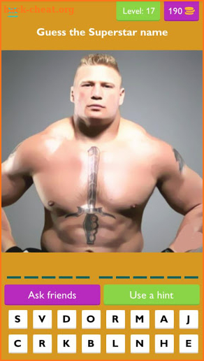 WWE Superstars Name -Quiz screenshot