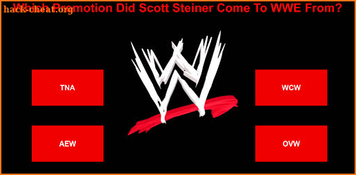 WWE Trivia Game screenshot