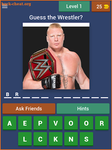 WWE Wrestler Quiz (RAW) screenshot